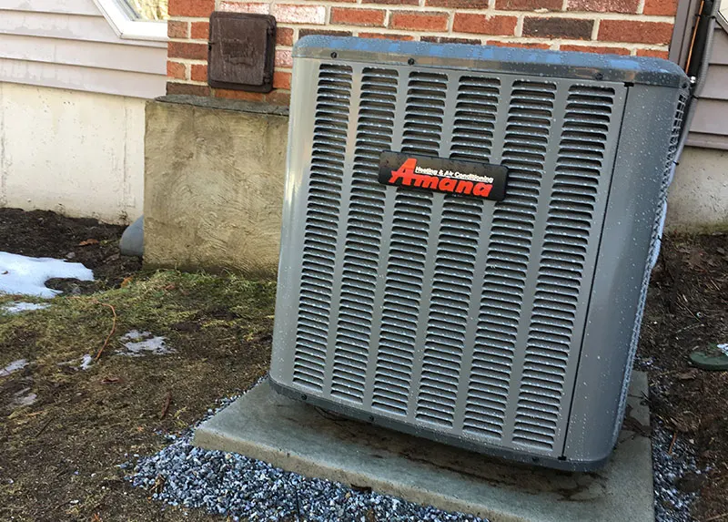 Certified Amana air conditioner installing contractor