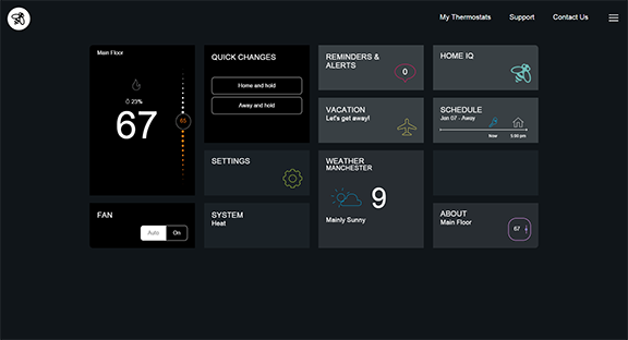Ecobee Thermostat Interface