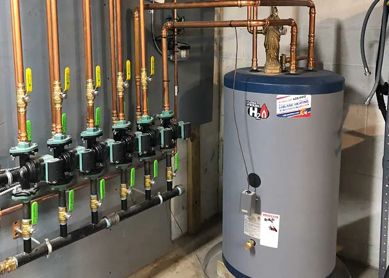 Indirect water heater service and repair