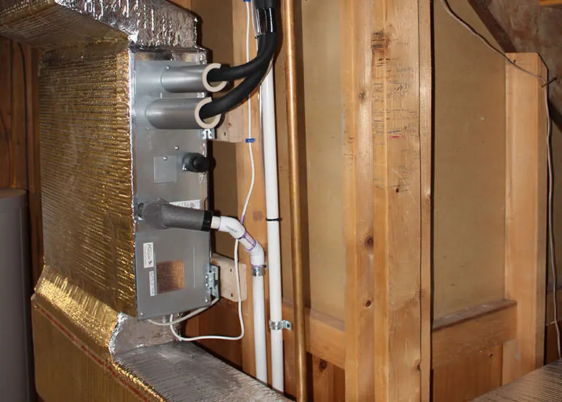 Ducted mini split heat pump installed by A.J. LeBlanc Heating