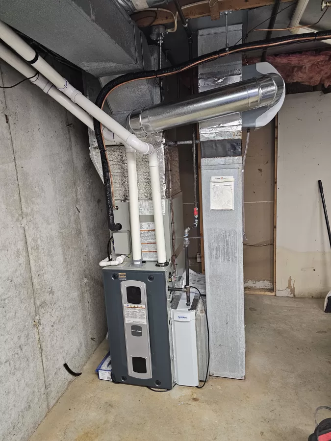 Furnace by A.J. LeBlanc Heating in Mont Vernon, NH.
