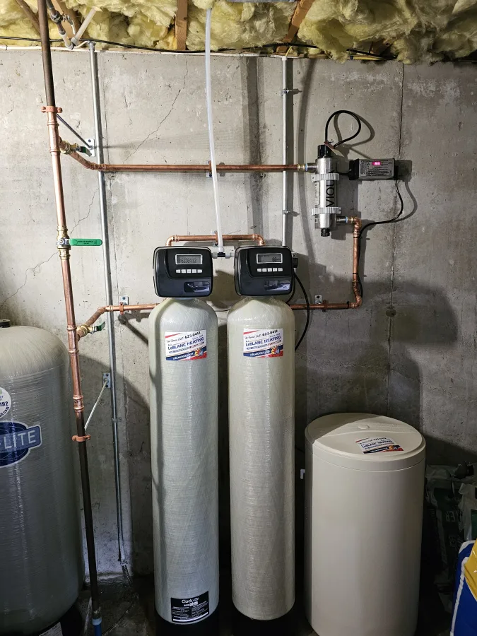 Plumbing by A.J. LeBlanc Heating in a Goffstown single-family home.
