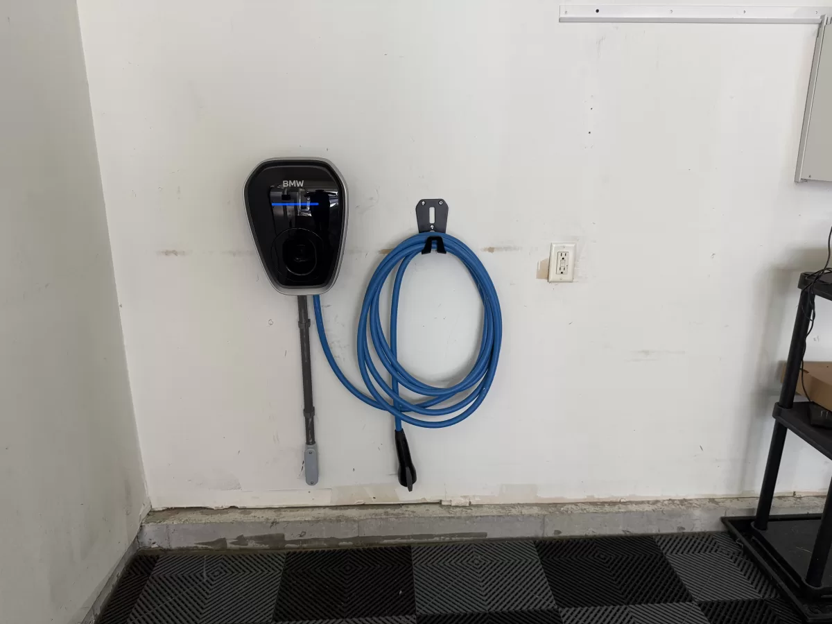 EV Charger by A.J. LeBlanc Heating in a Bedford single-family home.