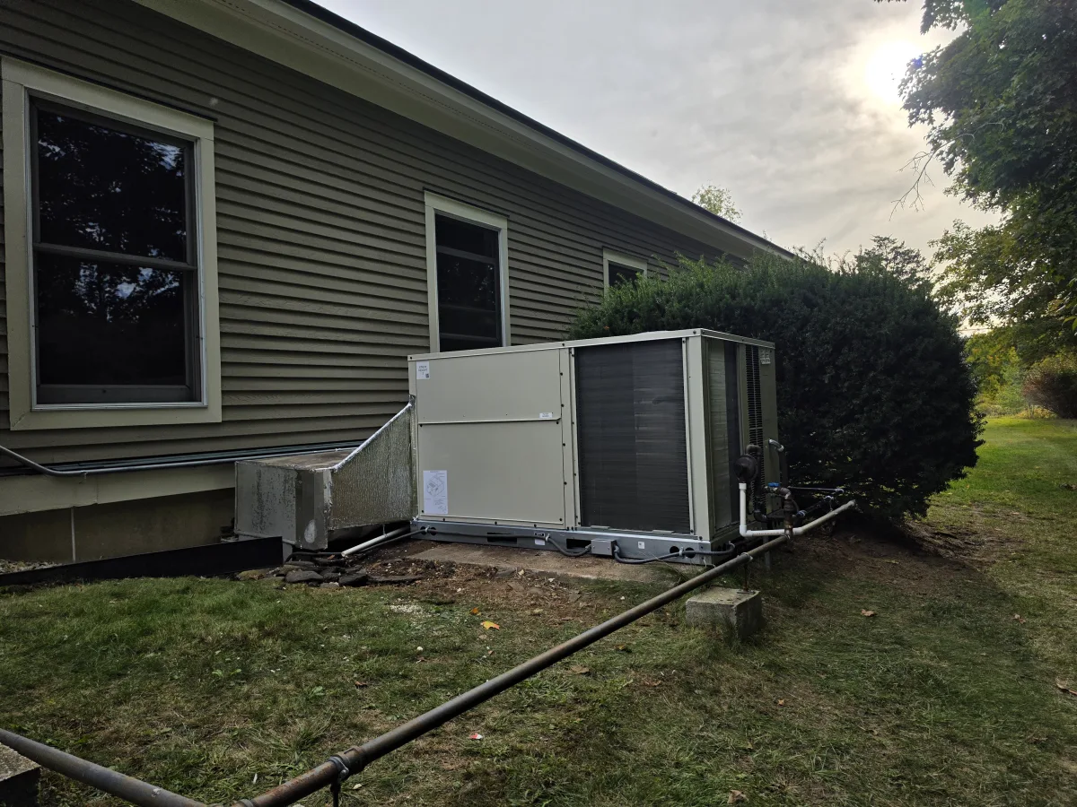 Commercial HVAC by A.J. LeBlanc Heating in a Auburn commercial property.