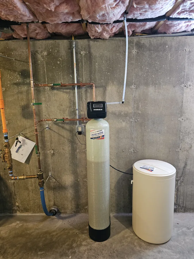 Plumbing by A.J. LeBlanc Heating in a Chester single-family home.