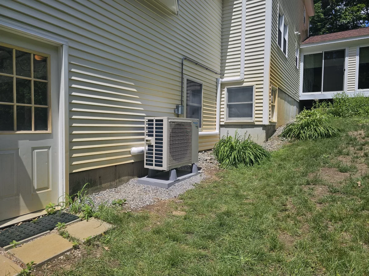 Mini Split by A.J. LeBlanc Heating in Goffstown, NH.