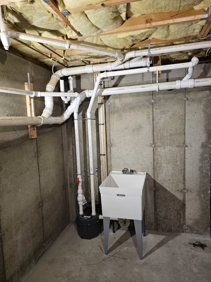 Plumbing by A.J. LeBlanc Heating in a Bedford single-family home.