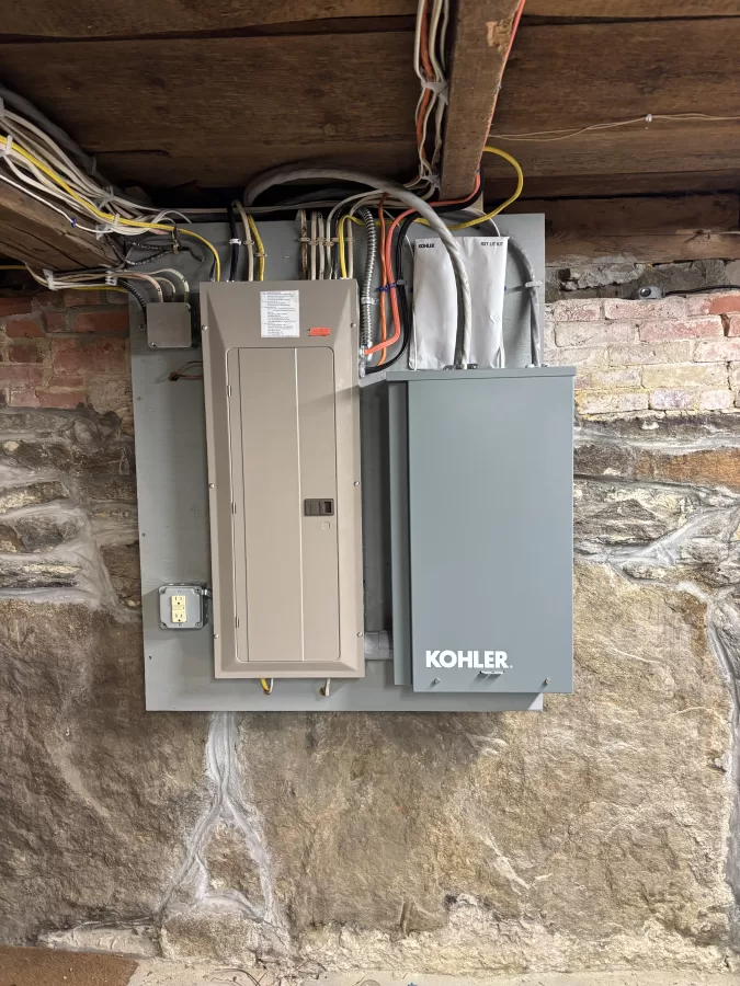 Generator by A.J. LeBlanc Heating in a Mont Vernon single-family home.