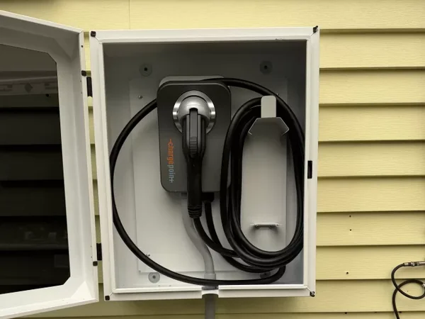 EV Charger by A.J. LeBlanc Heating in a Nashua single-family home.