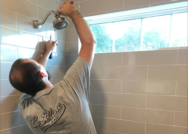Bathroom shower service and repair