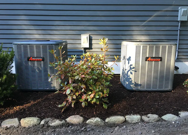 Amana conventional air conditioning condensers installed by A.J. LeBlanc Heating